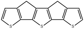 thieno[2',3':3,4]cyclopenta[1,2-d]thieno[3',2':4,5]cyclopenta[1,2-b]thiophene, 4,5-dihydro,164727-15-5,结构式