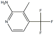 3-methyl-4-(trifluoromethyl)pyridin-2-amine, 1664384-87-5, 结构式