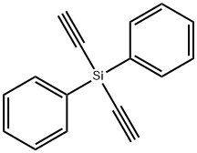 Benzene,1,1'-(diethynylsilylene)bis- Struktur