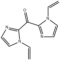 Bis(1-vinyl-1H-imidazol-2-yl)methaneone Struktur