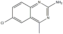 6-chloro-4-methylquinazolin-2-amine Structure