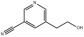 5-(2-Hydroxyethyl)nicotinonitrile Struktur
