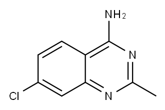 7-chloro-2-methylquinazolin-4-amine Structure