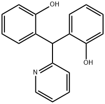 2,2'-(Pyridin-2-ylmethylene)diphenol,16985-07-2,结构式