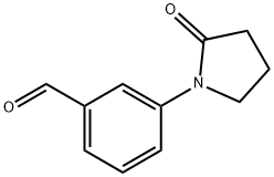 3-(2-oxopyrrolidin-1-yl)benzaldehyde Structure