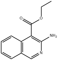 ethyl 3-aminoisoquinoline-4-carboxylate Structure