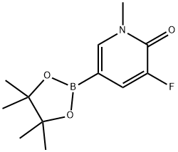 3-Fluoro-1-methyl-5-(4,4,5,5-tetramethyl-1,3,2-dioxaborolan-2-yl)pyridin-2-one|3-氟-1-甲基-5-(4,4,5,5-四甲基-1,3,2-二氧硼烷-2-基)吡啶-2(1H)-酮