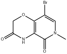 8-bromo-6-methyl-4,6-dihydro-2H-pyrido[4,3-b][1,4]oxazine-3,5-dione, 1706753-22-1, 结构式