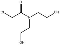 Acetamide, 2-chloro-N,N-bis(2-hydroxyethyl)-,1709-06-4,结构式