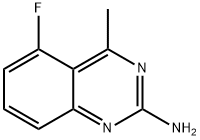 5-fluoro-4-methylquinazolin-2-amine,171003-70-6,结构式