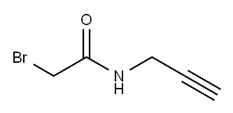 2-Bromo-N-(prop-2-yn-1-yl)acetamide Struktur