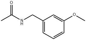 Acetamide, N-[(3-methoxyphenyl)methyl]- Structure