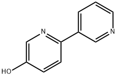 5-HYDROXY-2,3'-BIPYRIDINE 结构式