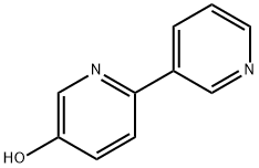 5-HYDROXY-2,3'-BIPYRIDINE,1748-06-7,结构式