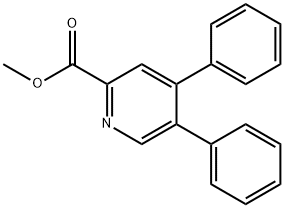 Methyl 4,5-diphenylpyridinecarboxylate Structure