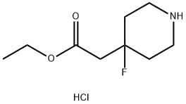 ethyl 2-(4-fluoropiperidin-4-yl)acetate hydrochloride|2-(4-氟哌啶-4-基)乙酸乙酯盐酸盐