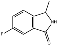 6-氟-3-甲基异-1-酮, 1780548-22-2, 结构式