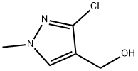 (3-Chloro-1-methyl-1H-pyrazol-4-yl)-methanol Struktur