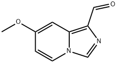 7-methoxyimidazo[1,5-a]pyridine-1-carbaldehyde Struktur