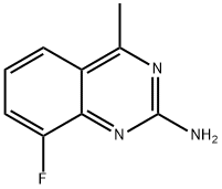 8-fluoro-4-methylquinazolin-2-amine,1781318-87-3,结构式