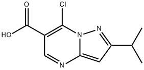 1782792-25-9 7-chloro-2-(propan-2-yl)pyrazolo[1,5-a]pyrimidine-6-carboxylic acid