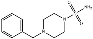 1-Piperazinesulfonamide, 4-(phenylmethyl)- Struktur