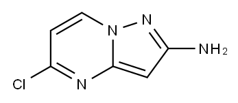 5-chloropyrazolo[1,5-a]pyrimidin-2-amine Structure