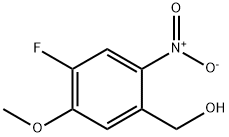 (4-氟-5-甲氧基-2-硝基苯基)甲醇, 1788662-54-3, 结构式