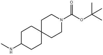 tert-butyl 9-(methylamino)-3-azaspiro[5.5]undecane-3-carboxylate, 1793108-48-1, 结构式