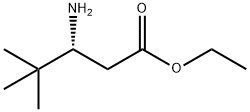 (R)-3-氨基-4,4-二甲基戊酸乙酯,179320-83-3,结构式