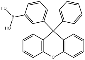 Boronic acid, B-spiro[9H-fluorene-9,9'-[9H]xanthen]-2-yl- Structure