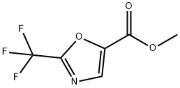 methyl 2-(trifluoromethyl)-1,3-oxazole-5-carboxylate Structure