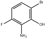 3-Bromo-6-fluoro-2-hydroxyaniline Structure