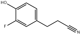 3-氟-4-羟基 - 苯丙腈,1805701-18-1,结构式