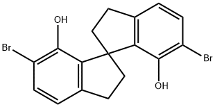 6,6'-二溴螺环二酚,1807777-59-8,结构式