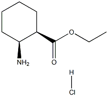 (1R,2S)-2-氨基环己烷甲酸乙酯盐酸盐, 180979-17-3, 结构式