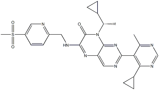 化合物BEVUROGANT 结构式