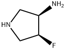 (3R,4S)-4-fluoropyrrolidin-3-amine Structure