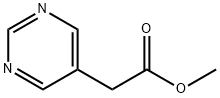 methyl 2-(pyrimidin-5-yl)acetate Struktur