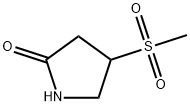 4-methanesulfonylpyrrolidin-2-one Structure