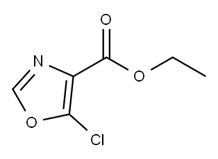 ethyl 5-chlorooxazole-4-carboxylate, 1823403-24-2, 结构式