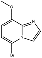 5-Bromo-8-methoxy-imidazo[1,2-a]pyridine Structure