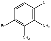 3-Bromo-6-chlorobenzene-1,2-diamine Structure