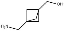 3-(aminomethyl)bicyclo[1.1.1]pentan-1-methanol,1823918-02-0,结构式