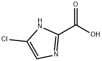 4-CHLORO-1H-IMIDAZOLE-2-CARBOXYLIC ACID, 1824084-44-7, 结构式