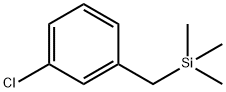 Silane, [(3-chlorophenyl)methyl]trimethyl- Struktur