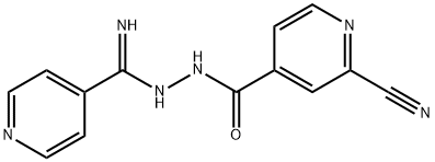 2-CYANO-N'-(IMINO(PYRIDIN-4-YL)METHYL)ISONICOTINOHYDRAZIDE,1841081-71-7,结构式