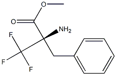 Methyl (R)-2-Amino-2-benzyl-3,3,3-trifluoropropanoate Structure