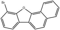 10-Bromonaphtho[1,2-b]benzofuran Structure