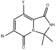 6-溴-8-氟-3,3-二甲基-2,3-二氢咪唑并[1,5-A]吡啶-1,5-二酮,1849592-36-4,结构式